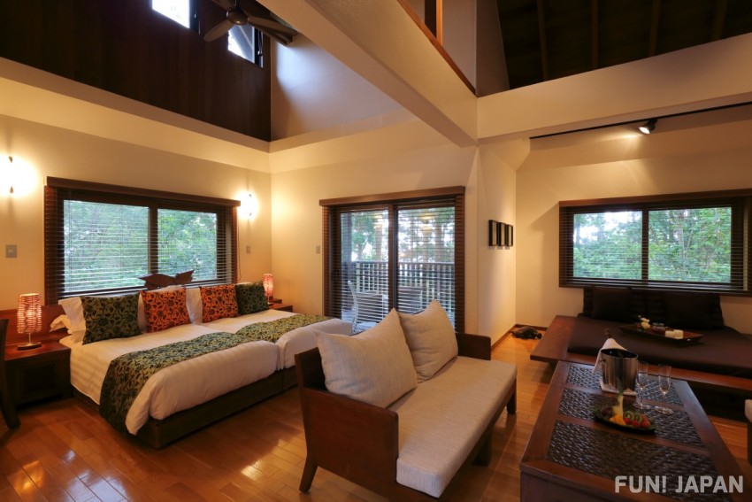 「sankara hotel&spa屋久島」的魅力之1：背山面海、有絕佳視野的客房