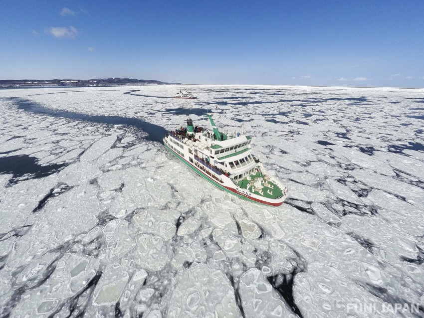 網走：流氷砕氷船おーろら