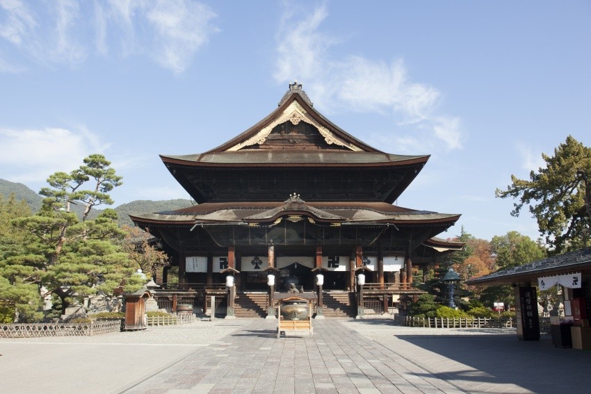 長野善光寺 東日本最大型木造建築