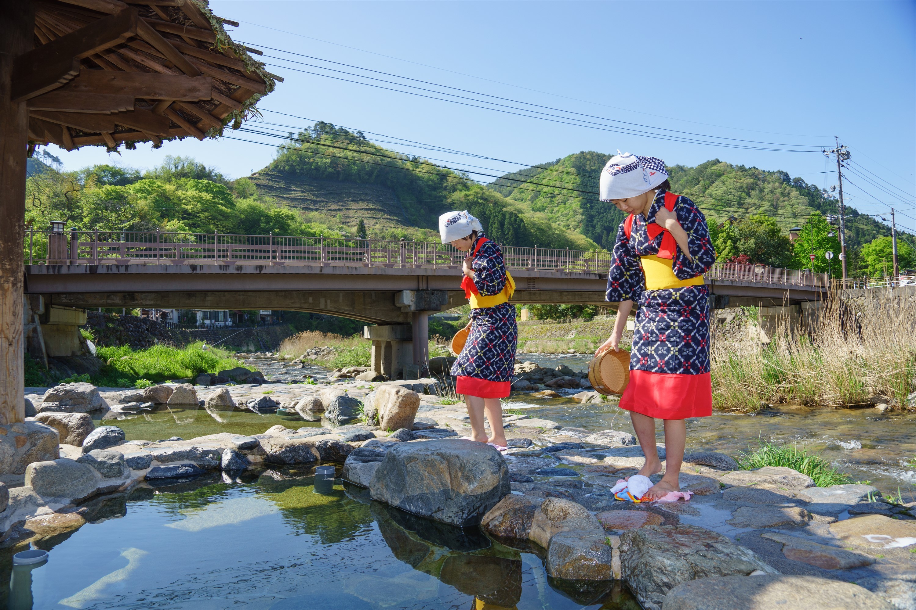 Okutsu Onsen: Secluded hot spring with unique custom