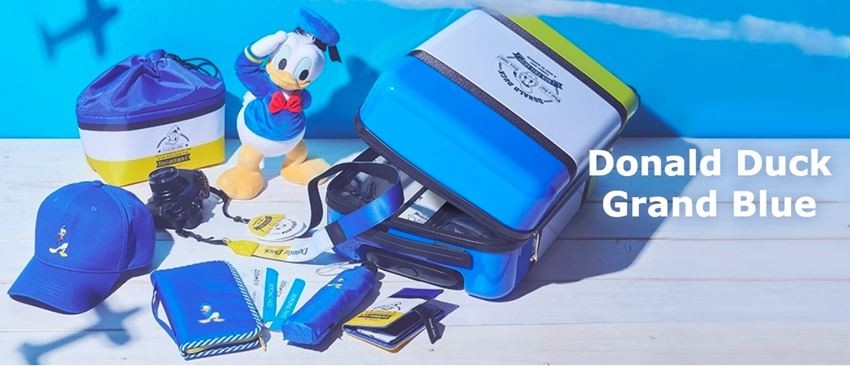 日本迪士尼商店推出唐老鴨旅行系列周邊商品★旅遊用品齊全登場！