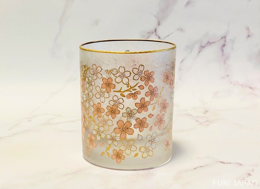 Made in Japan Sakura Cherry Blossoms Glass 日本製造 櫻花玻璃杯