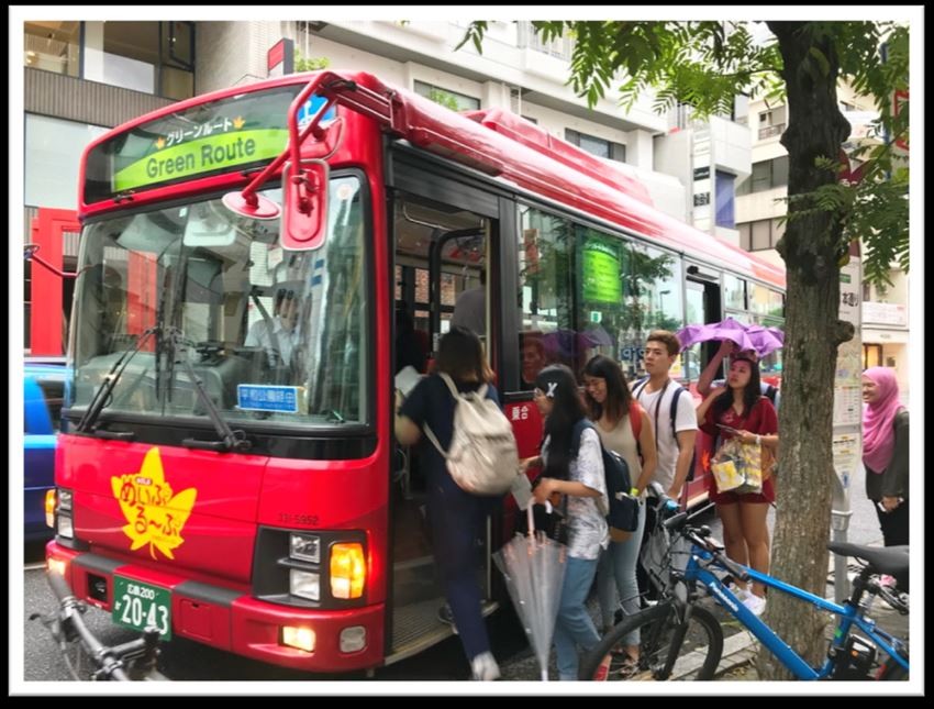 Setouchi Area Pass ใช้ขึ้นรถบัสท่องเที่ยวในเมือง Hiroshima ได้ฟรี