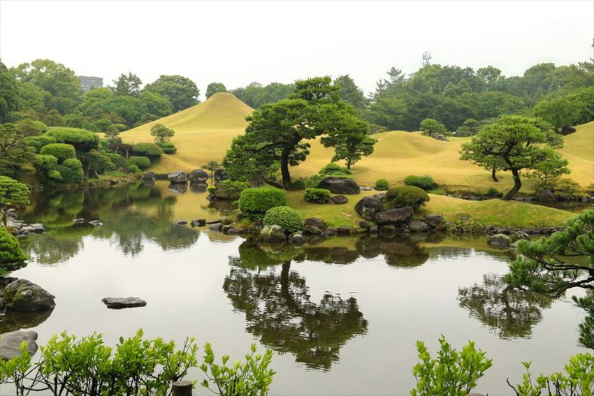 熊本的都市綠洲：水前寺公園