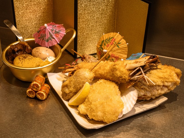 Tachinomi Kushikatsu Matsui Stasiun Osaka Restoran Jam Operasional