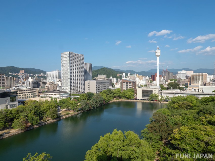 The Main Sightseeing Areas in Hiroshima