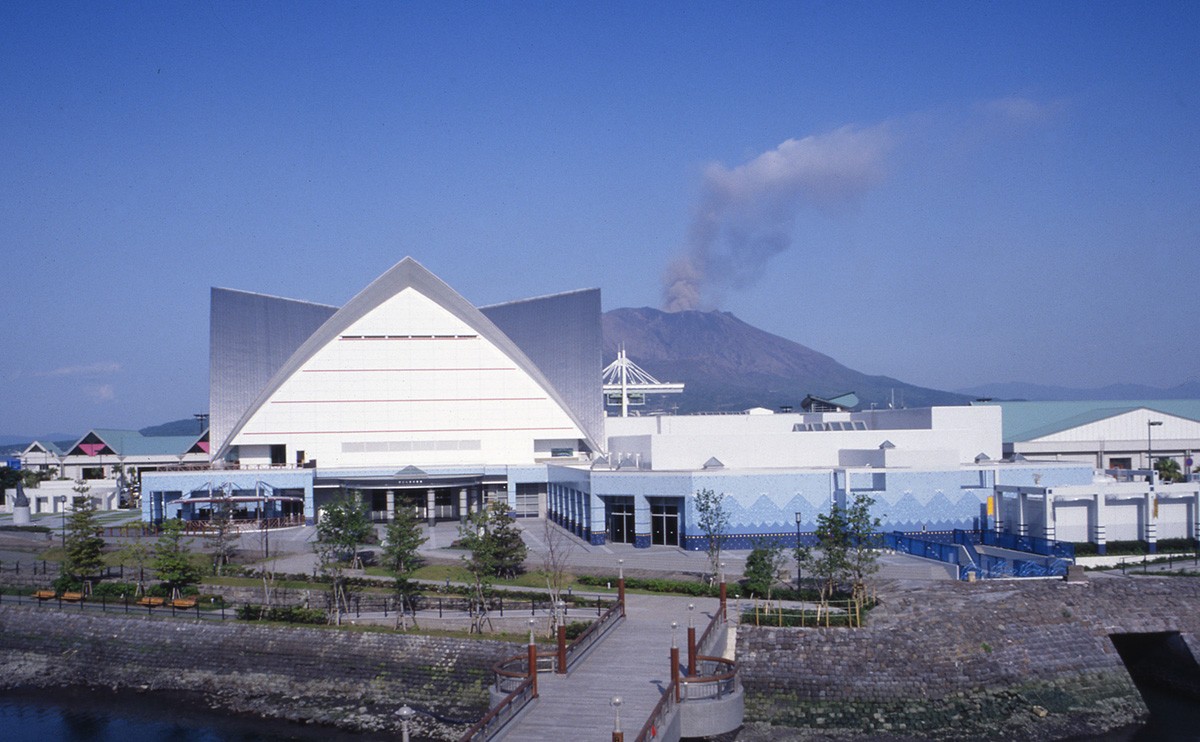 九州最大！「IO WORLD鹿兒島水族館」：鹿兒島的象徵「櫻島」火山就近在您眼前 