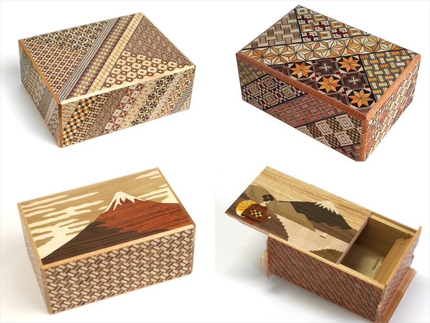開箱需要動頭腦？！箱根傳統工藝品「寄木細工」秘密箱