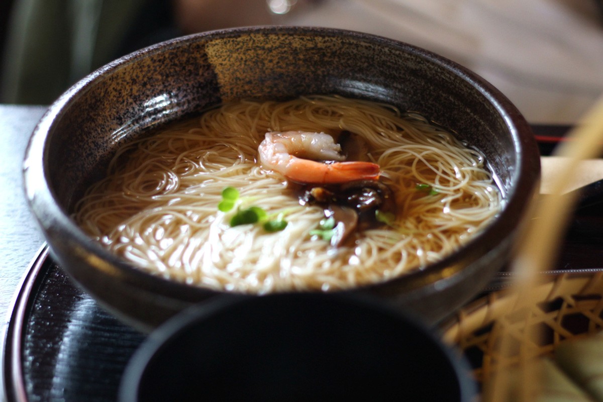 奈良當地美食：三輪素麵