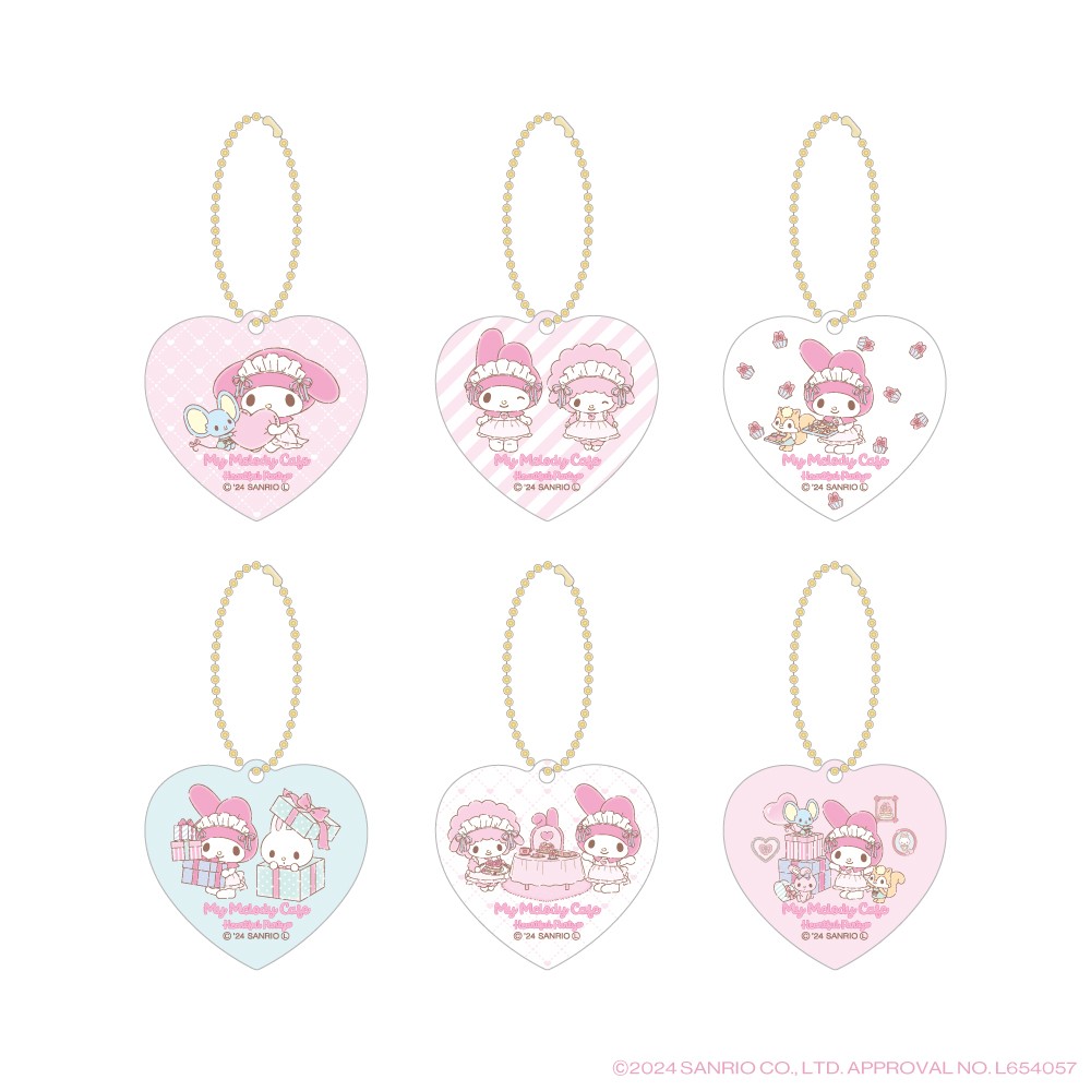 「My Melody Cafe ～Heartful Party～」オリジナルグッズ