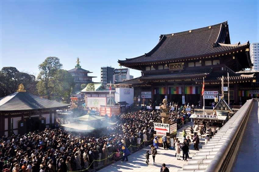 5 ngôi chùa nổi tiếng cho Hatsumode ở phía Đông Nhật Bản
