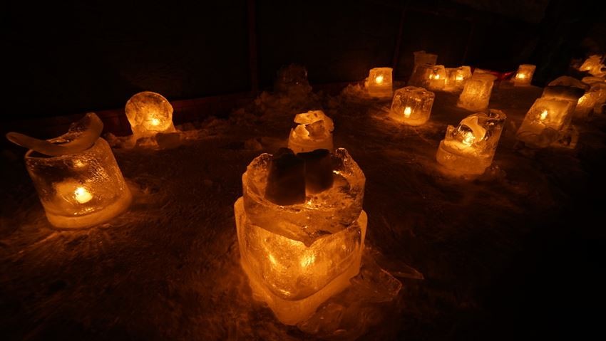 北海道的冬季風情「小樽雪燈之路」