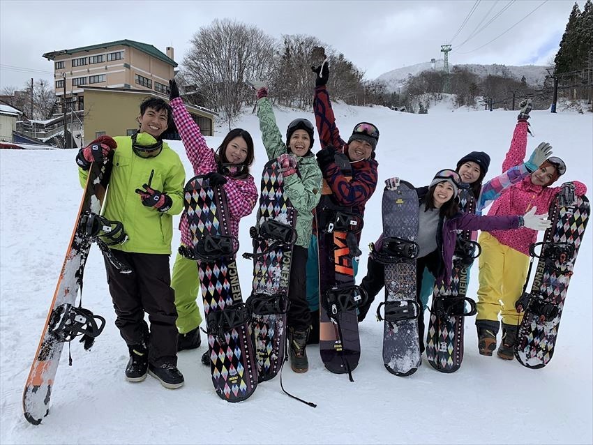 山形藏王snowboard