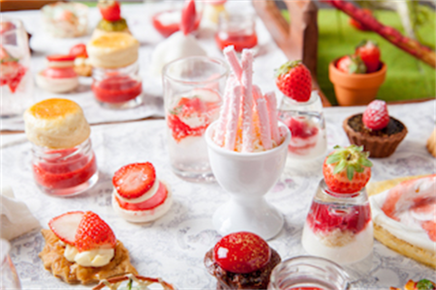 Kobe Kitano Hotel “Night Desserts Buffet ~ Strawberry Garden”