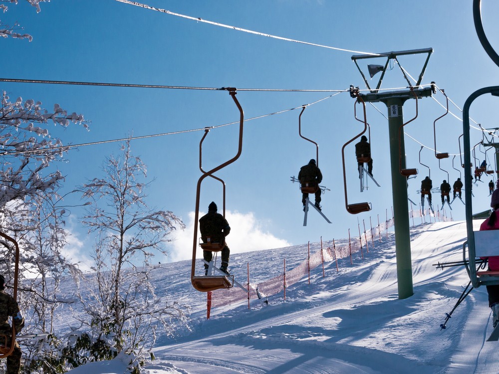 手稻滑雪場滑雪路線