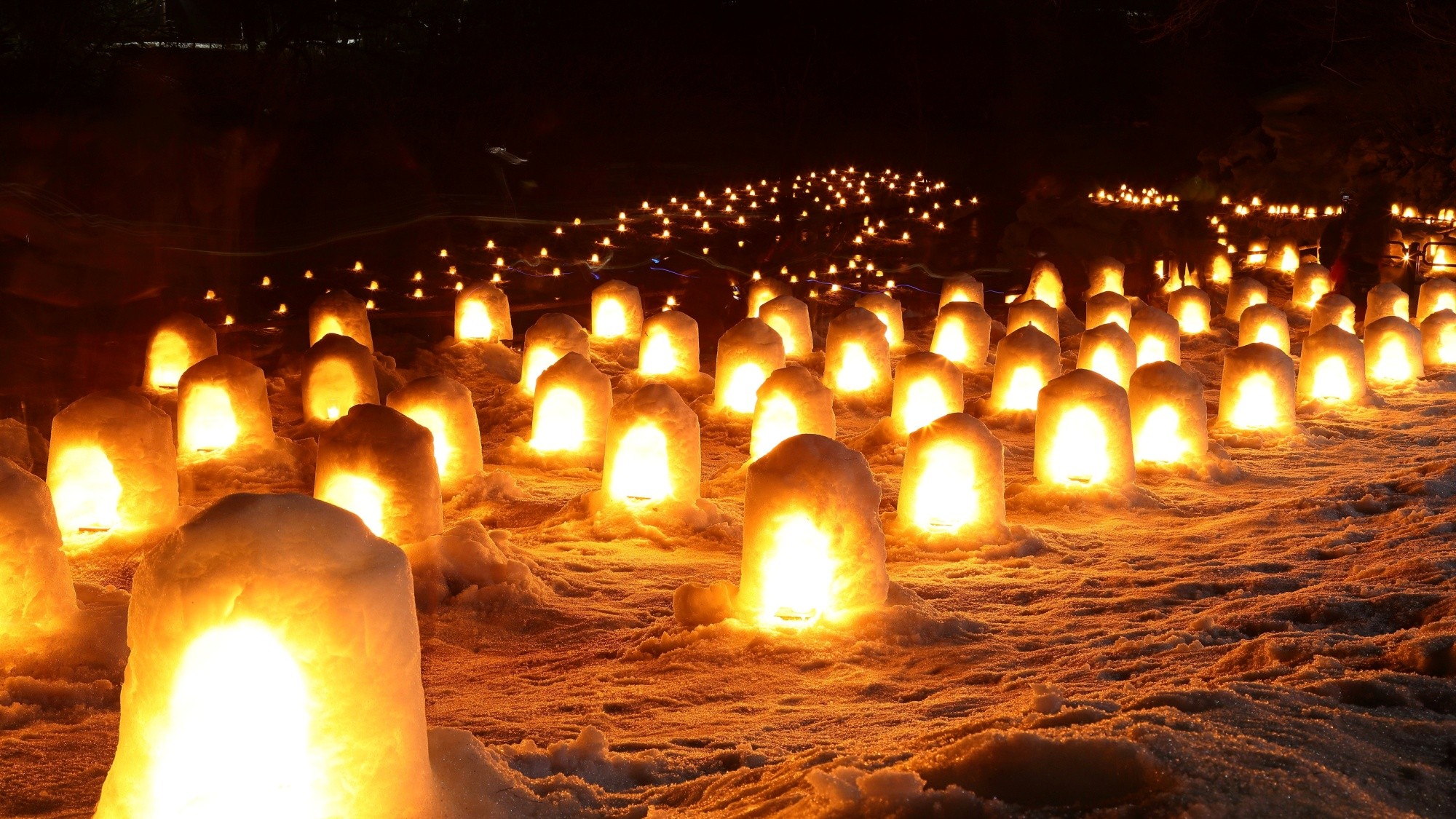 【Tochigi】Lễ hội Kamakura tại suối nước nóng Yunishigawa