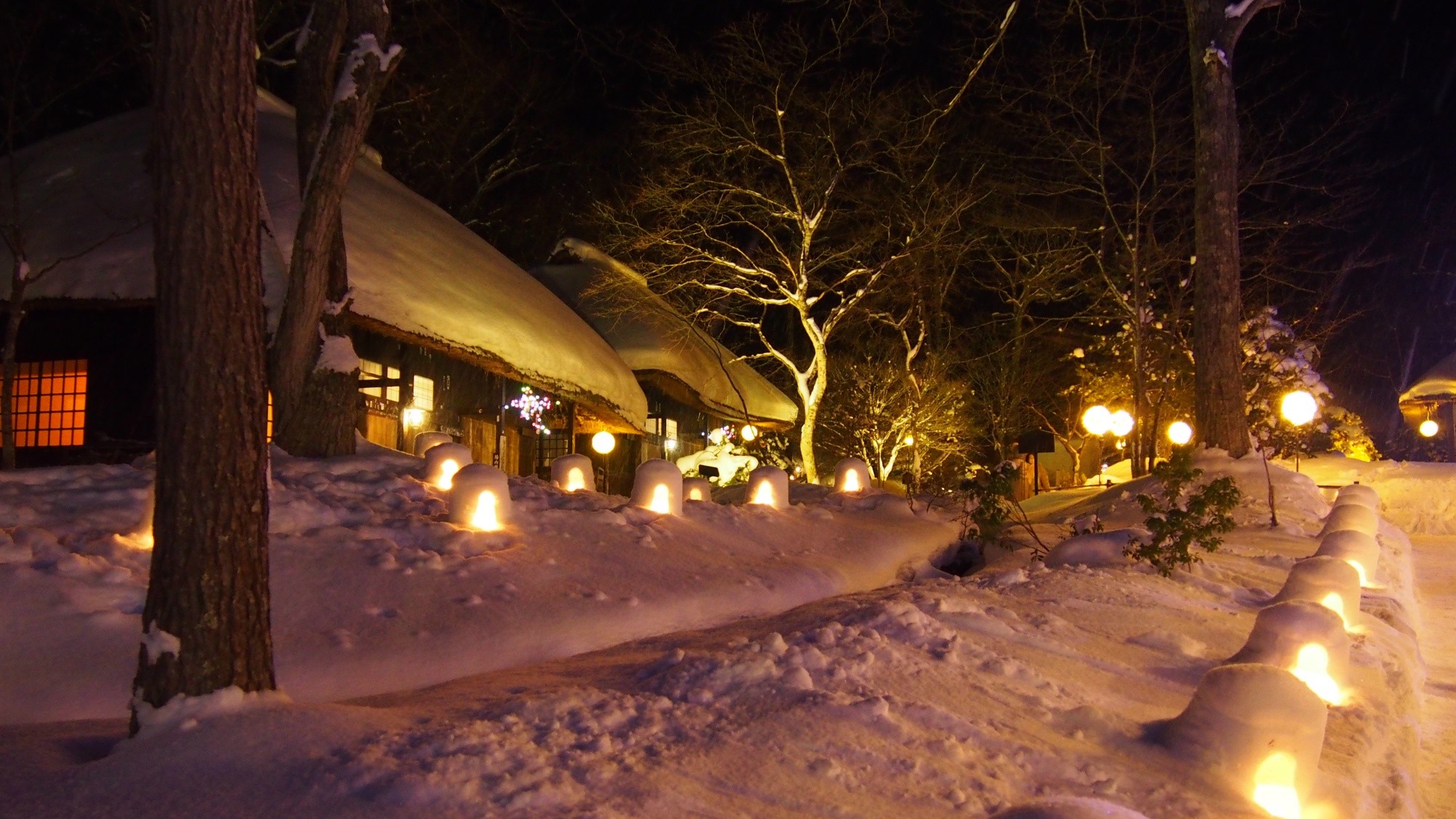 【Tochigi】Lễ hội Kamakura tại suối nước nóng Yunishigawa