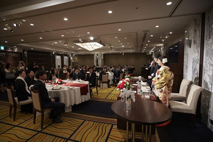 Phong tục tiệc cưới tại Nhật Bản