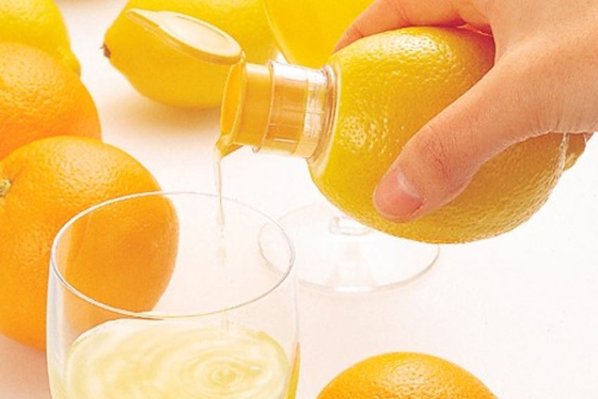 簡單榨出新鮮果汁 「PEARL金屬 檸檬・柳橙榨汁器 C3534」259日圓(含税)