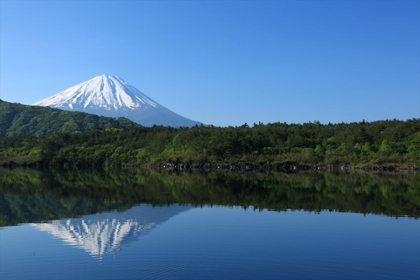 富士山與西湖