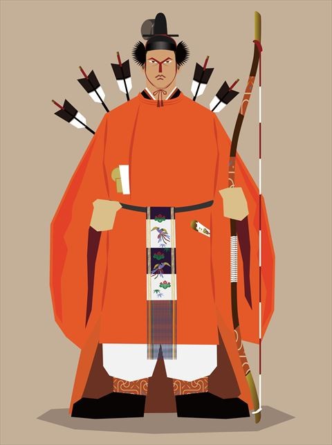 Typical Heian Clothing for Warrior
