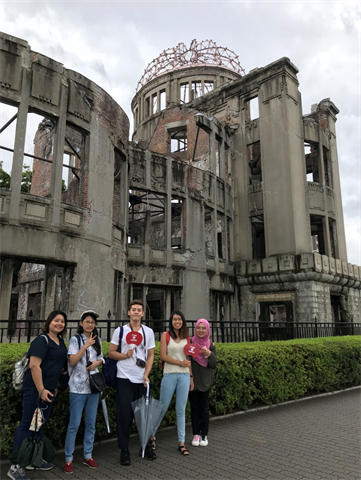 The World Heritage Hiroshima Atomic Bomb Dome 