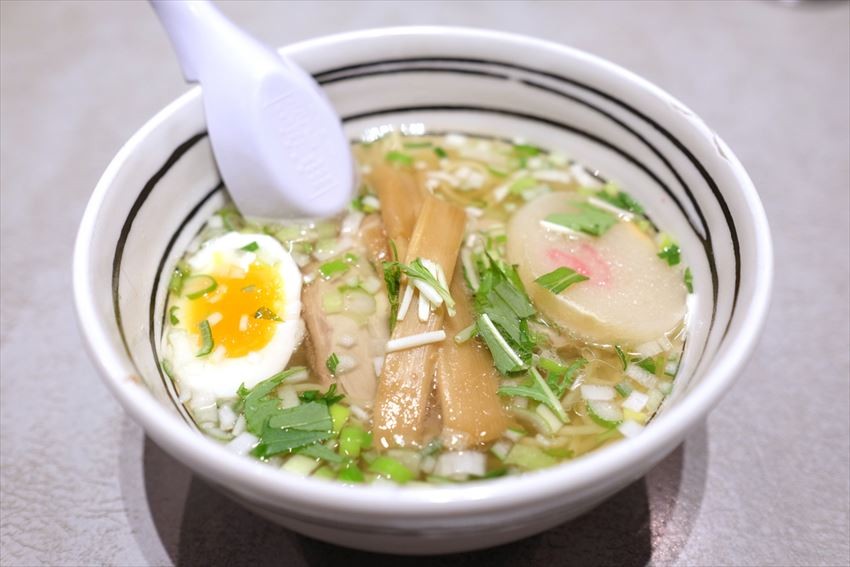 Surprisingly the most versatile ramen which could blend with anything is Salt Ramen.