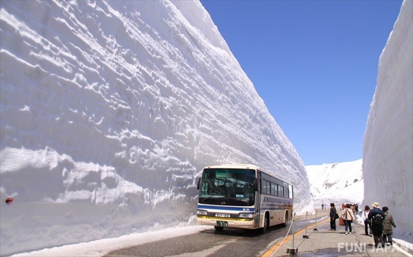 5. 立山的大雪牆：雪之大谷