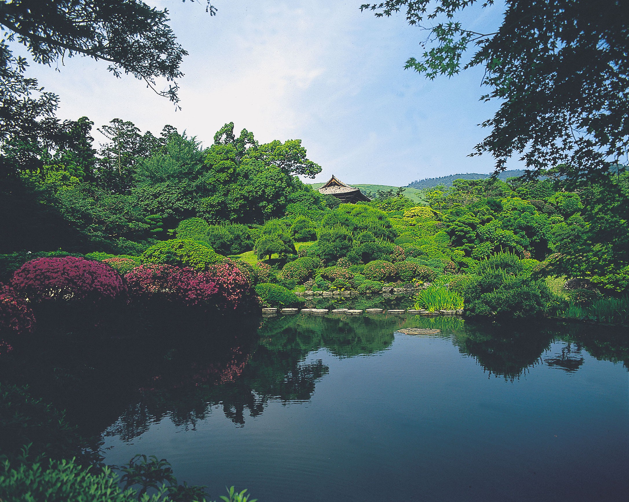 奈良依水園：奈良首屈一指的日本式庭園