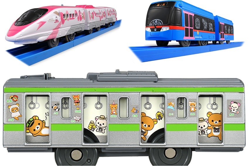 Plarail โมเดลรถไฟที่ออกแบบร่วมกับเหล่าคาแรคเตอร์ตัวการ์ตูน