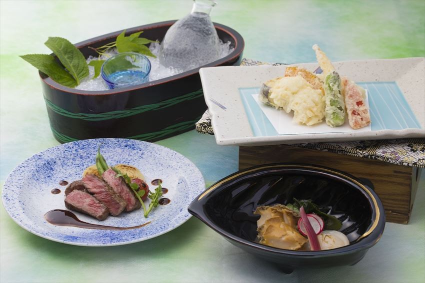 採用當地食材製作的日本料理：一舞庵（位於威斯汀酒店内）