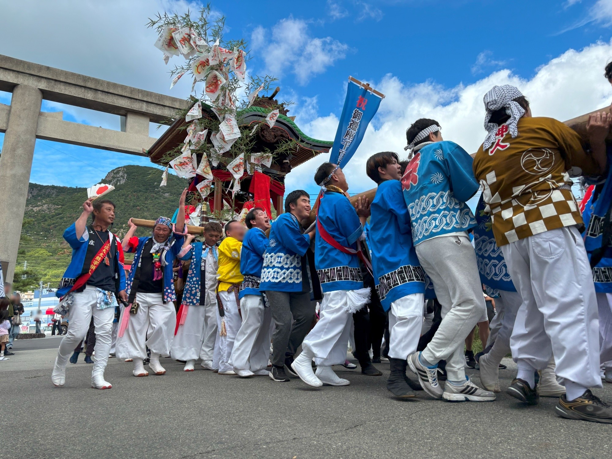 小豆島的秋祭太鼓台奉納