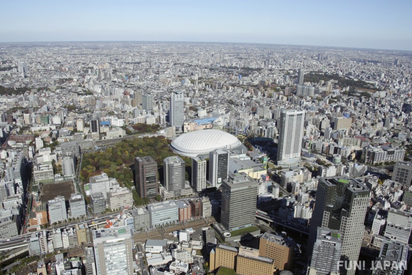 【Area section】I don't know how big 〇 Tokyo Domes is!