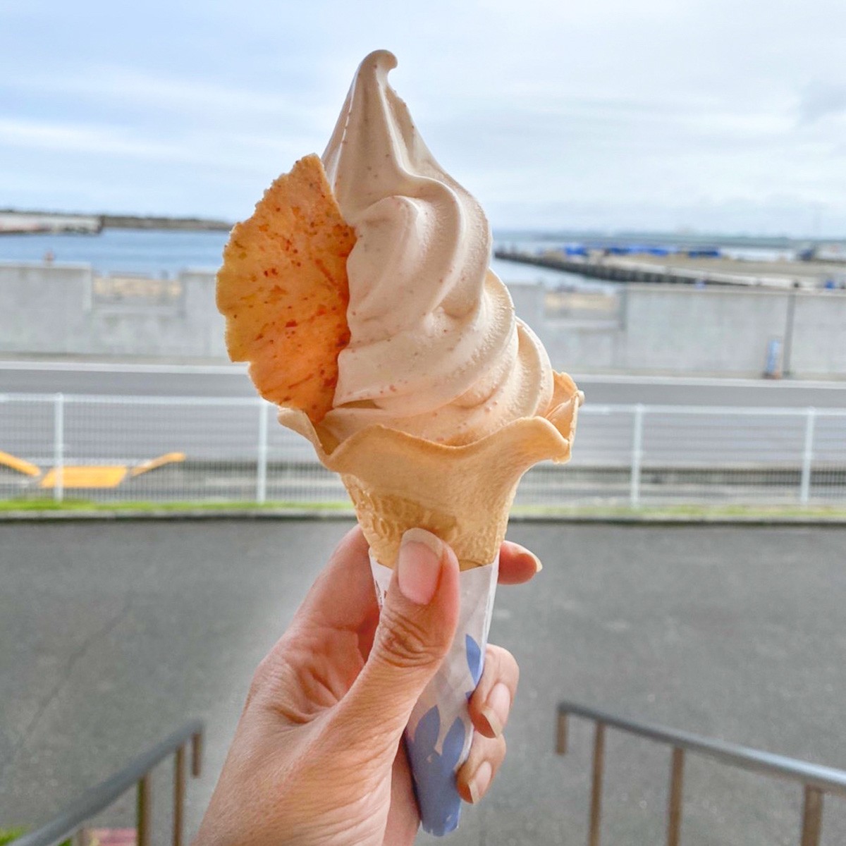 Mentaiko Soft Serve Mentai Park