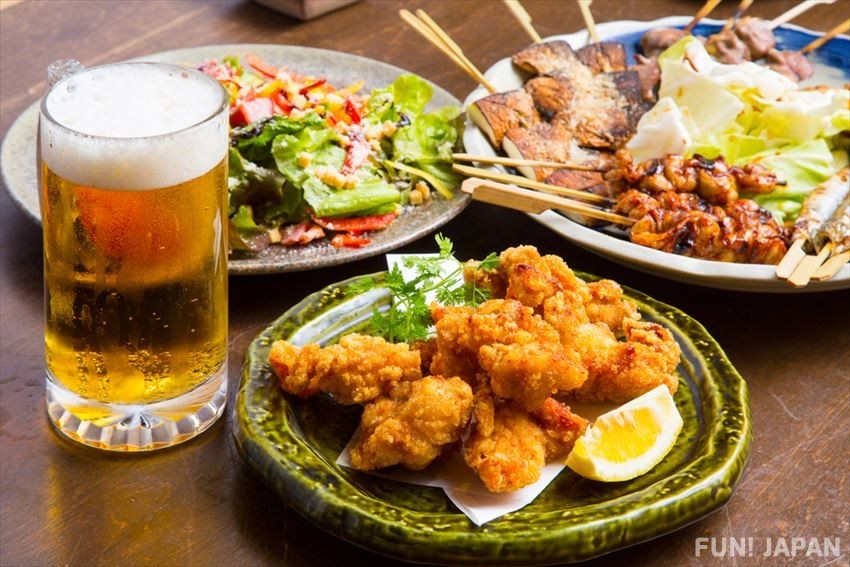 Enjoy food and alcohol at Izakaya