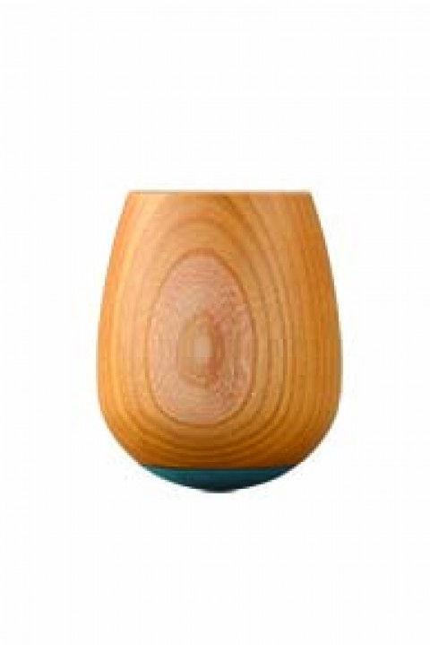 Wooden cups made from Zelkova that are also used in temples and shrines