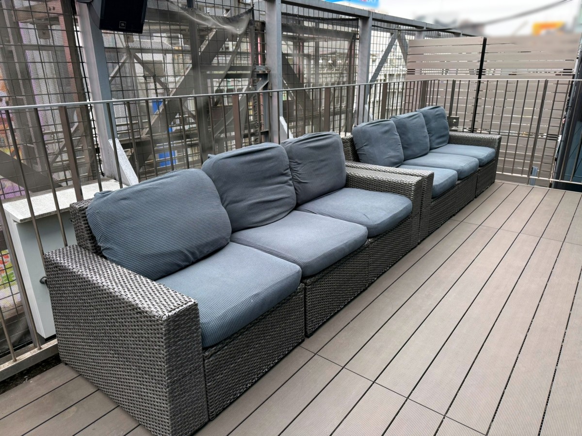 MAG8 Shibuya Scramble Crossing Observation Lounge Outdoor Terrace Sofa