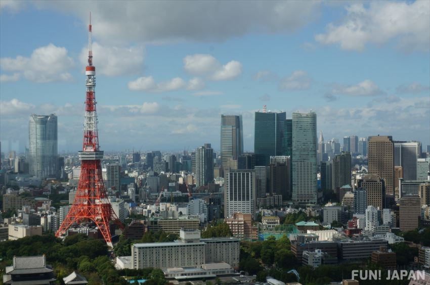 理由1：拍下東京鐵塔絕美的倩影