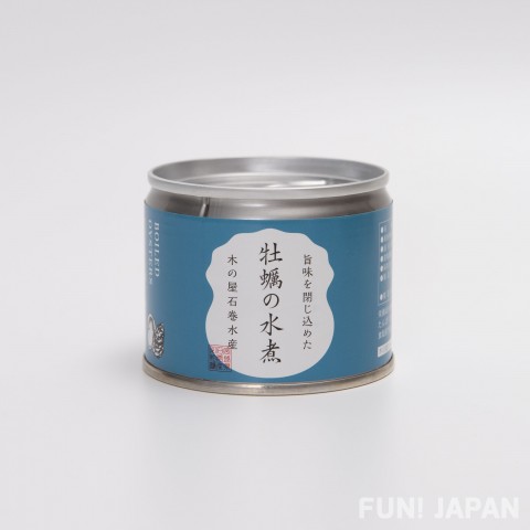 日本罐頭 牡蠣水煮罐頭