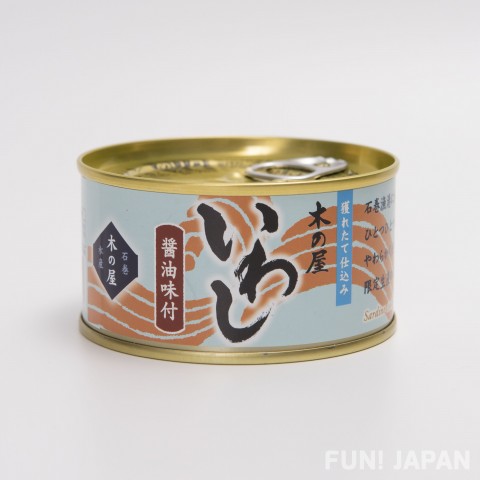 日本罐頭 沙丁魚醬油調味罐頭