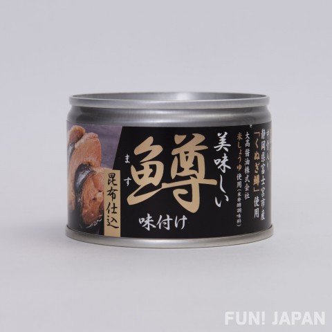 【日本靜岡產】美味鱒魚昆布口味罐頭 0811-07