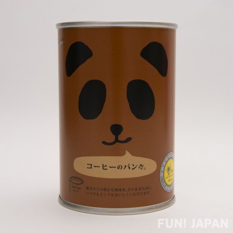 【日本製】咖啡口味熊貓麵包罐頭