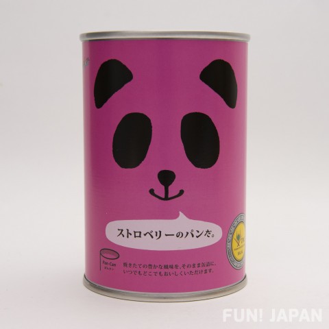 【日本製】草莓口味熊貓麵包罐頭