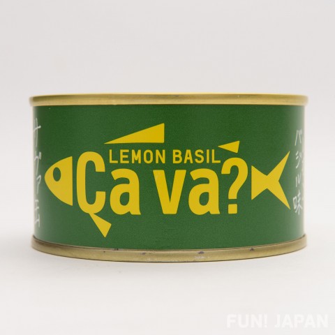 【日本岩手縣產】Ça va日本國產鯖魚罐頭 檸檬羅勒口味 0728-05