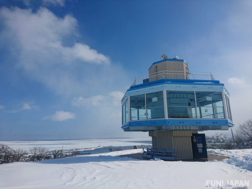 流氷展望台や365日流氷を展示するオホーツク流氷館もおすすめ