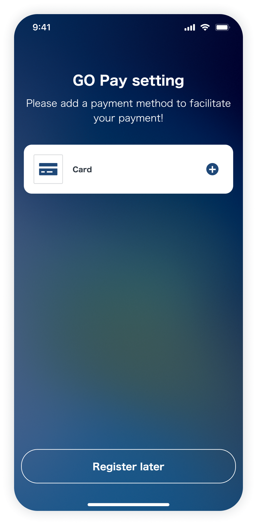 「GO」App