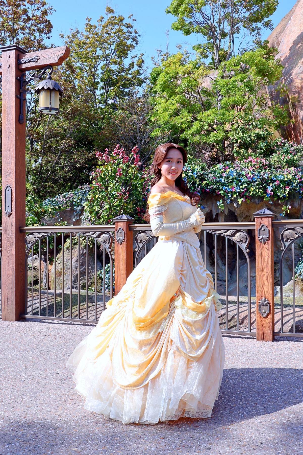 Guest Dressed as Belle from Beauty and the Beast
