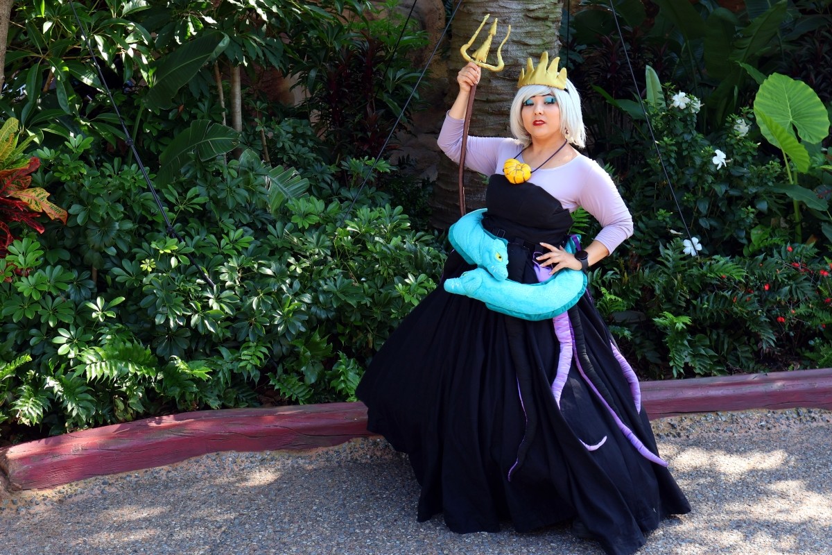 Guest Dressed as Ursula, Villain from The Little Mermaid