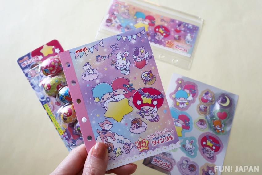 Twinkle × Little Twin Stars Star Sticker Book Set