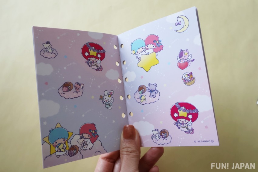 ツインクル×リトルツインスターズ お星さまのシール帳セット